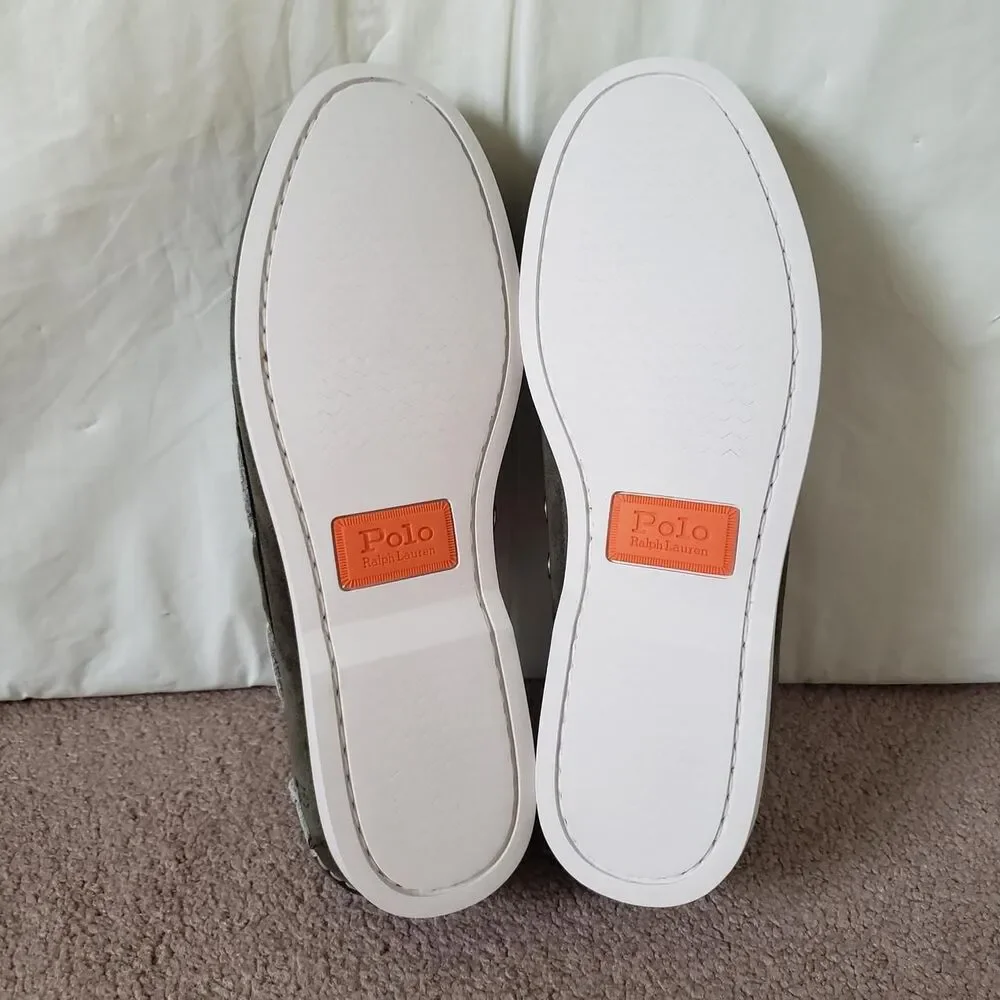 Polo Ralph Lauren Merton Armadillo Suede Size 9D Mens Boat Shoes